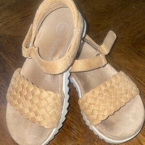 Tan toddler sandals